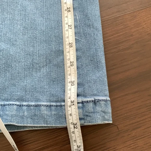 RACHEL ROY DENIM JUMPSUIT CUTOUT OVERALLS WIDE LEG LIGHT WASH - Picture 12 of 16